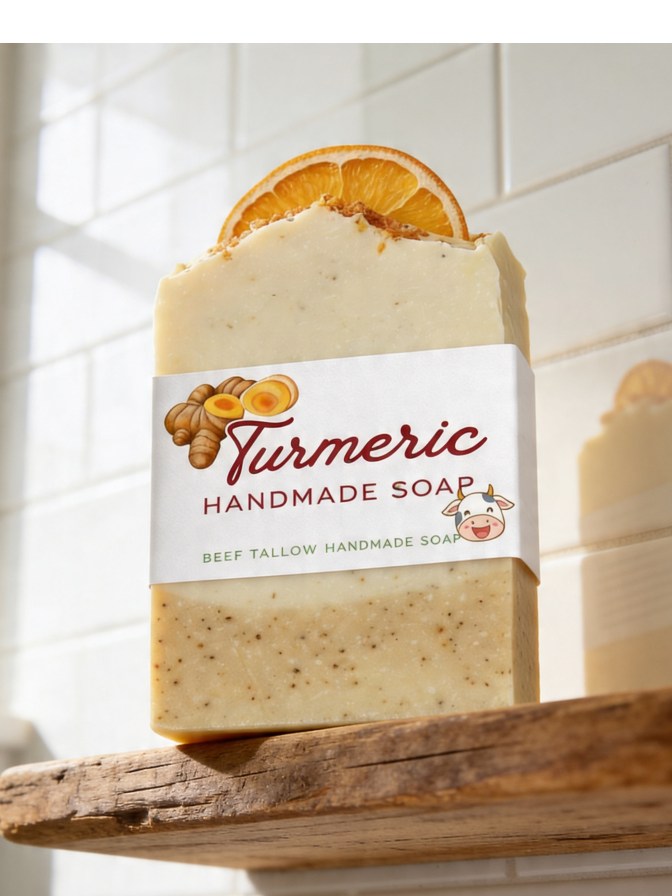 TURMERIC CITRUS TALLOW SOAP