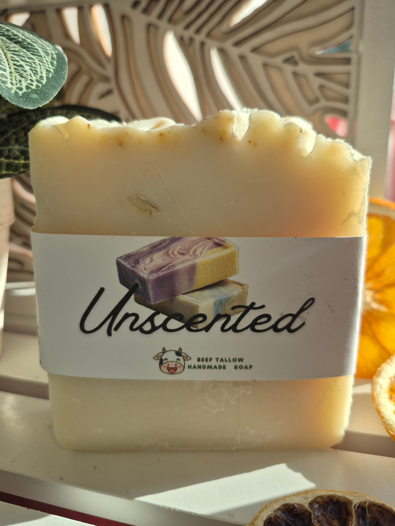 PURE UNSCENTED TALLOW SOAP