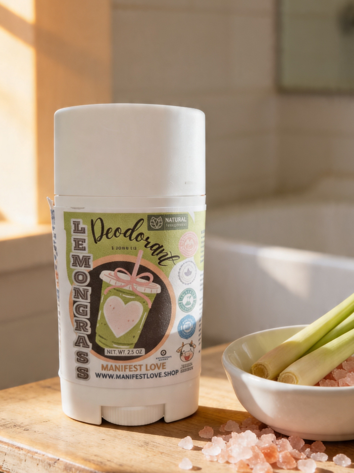 LEMONGRASS MINT NATURAL DEODORANT