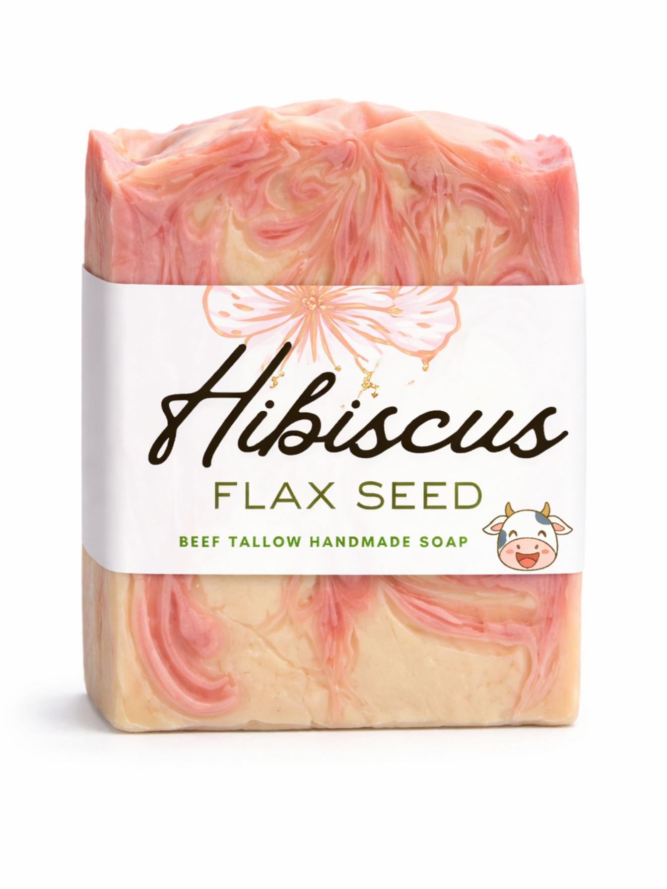 HIBISCUS FLAX TALLOW SOAP