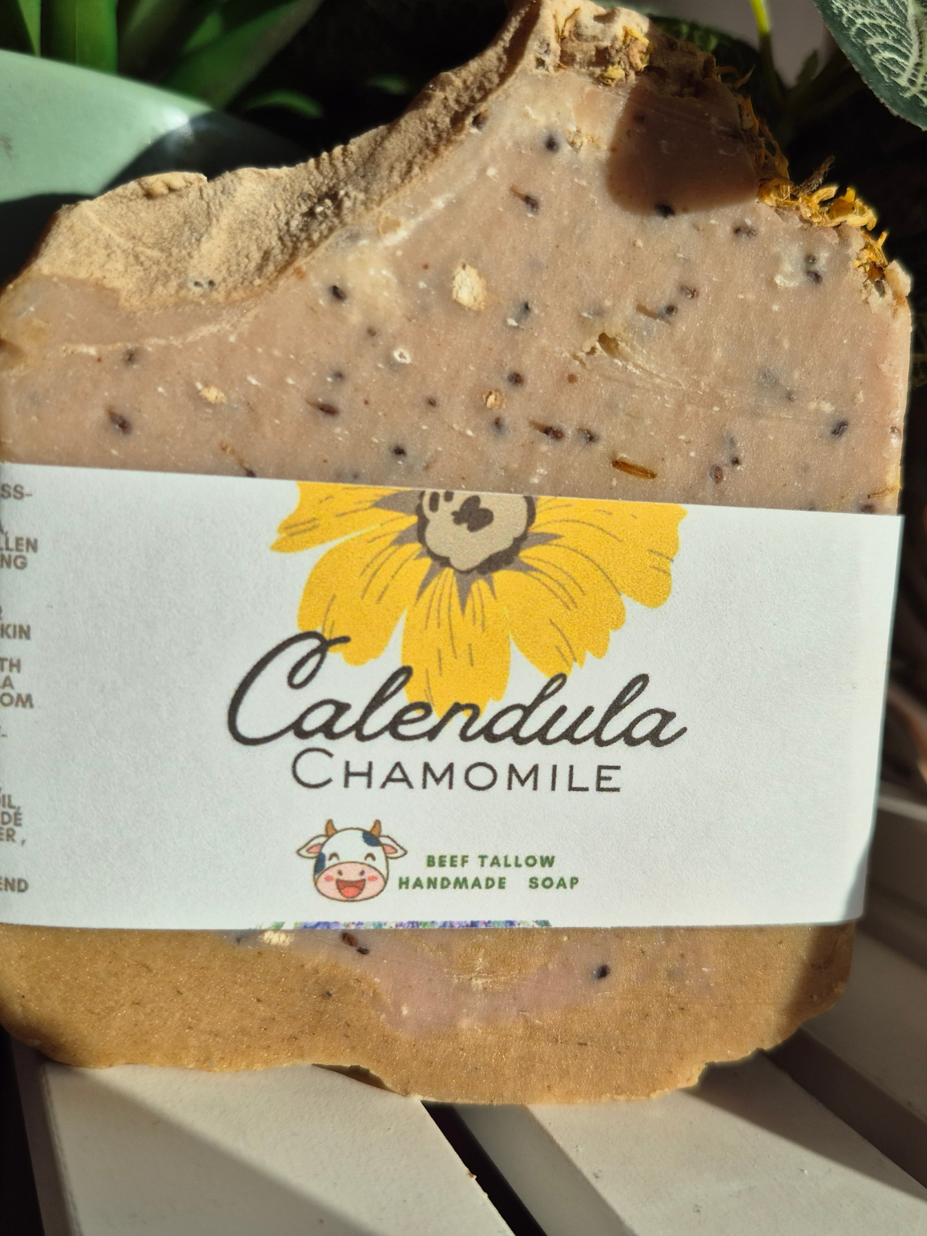 CALENDULA CHAMOMILE TALLOW SOAP