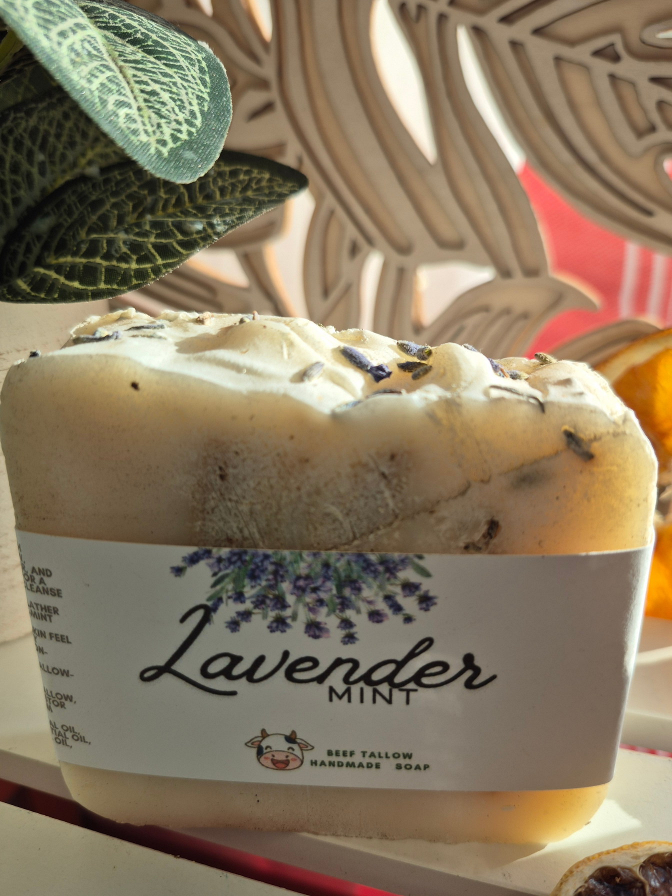 LAVENDER MINT TALLOW SOAP