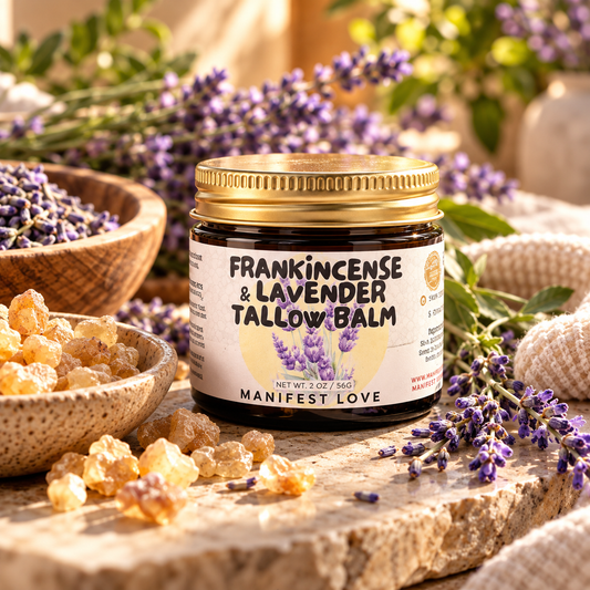Frankincense & Lavender Whipped Tallow Balm
