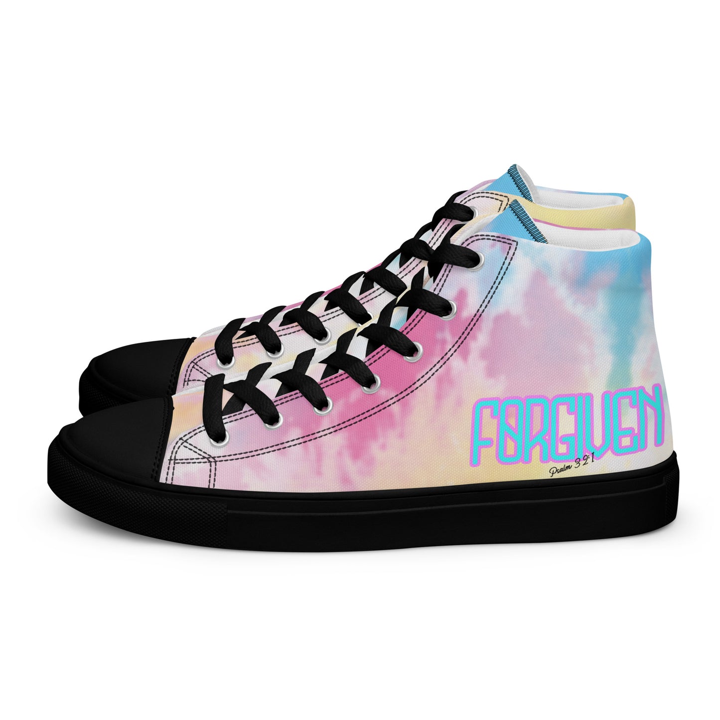 Forgiven, Men’s high top canvas shoes