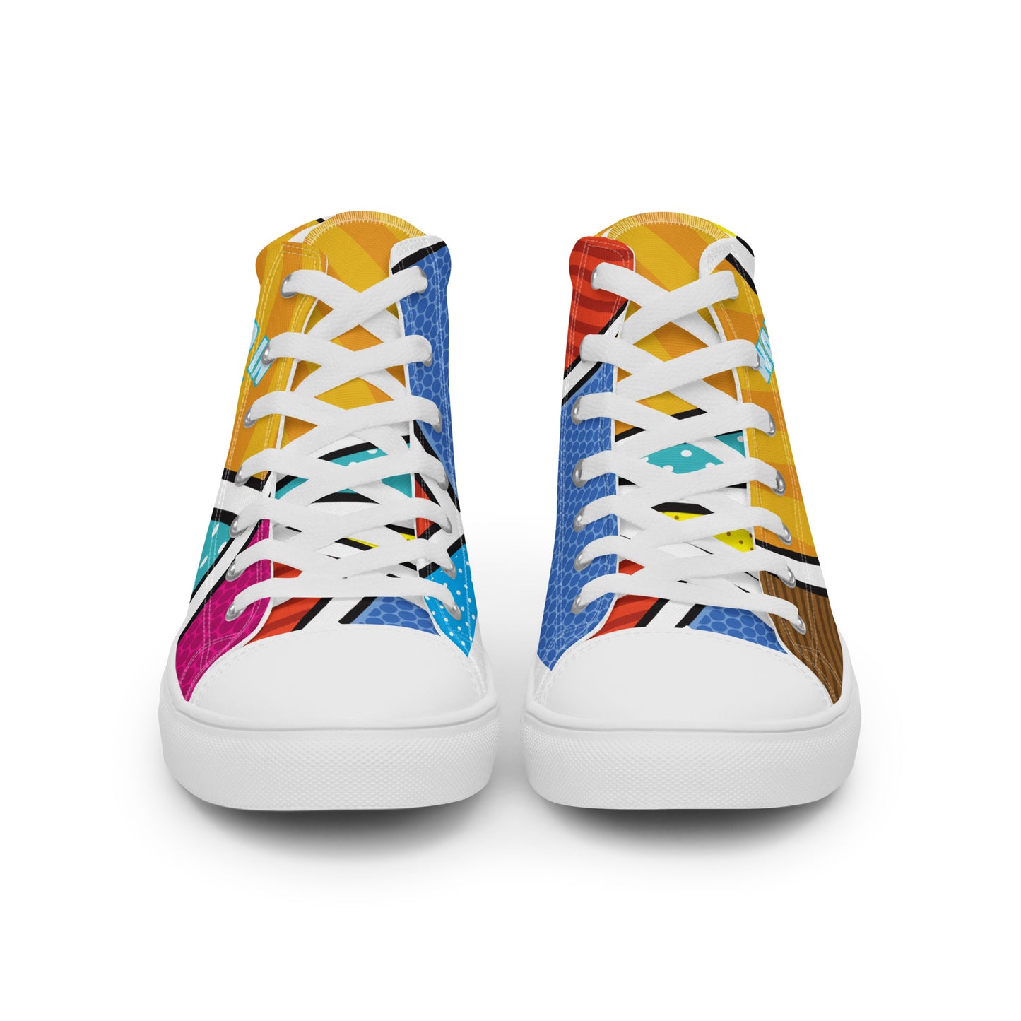 Walk in Truth – 3 John 1:4, Men’s high top canvas shoes