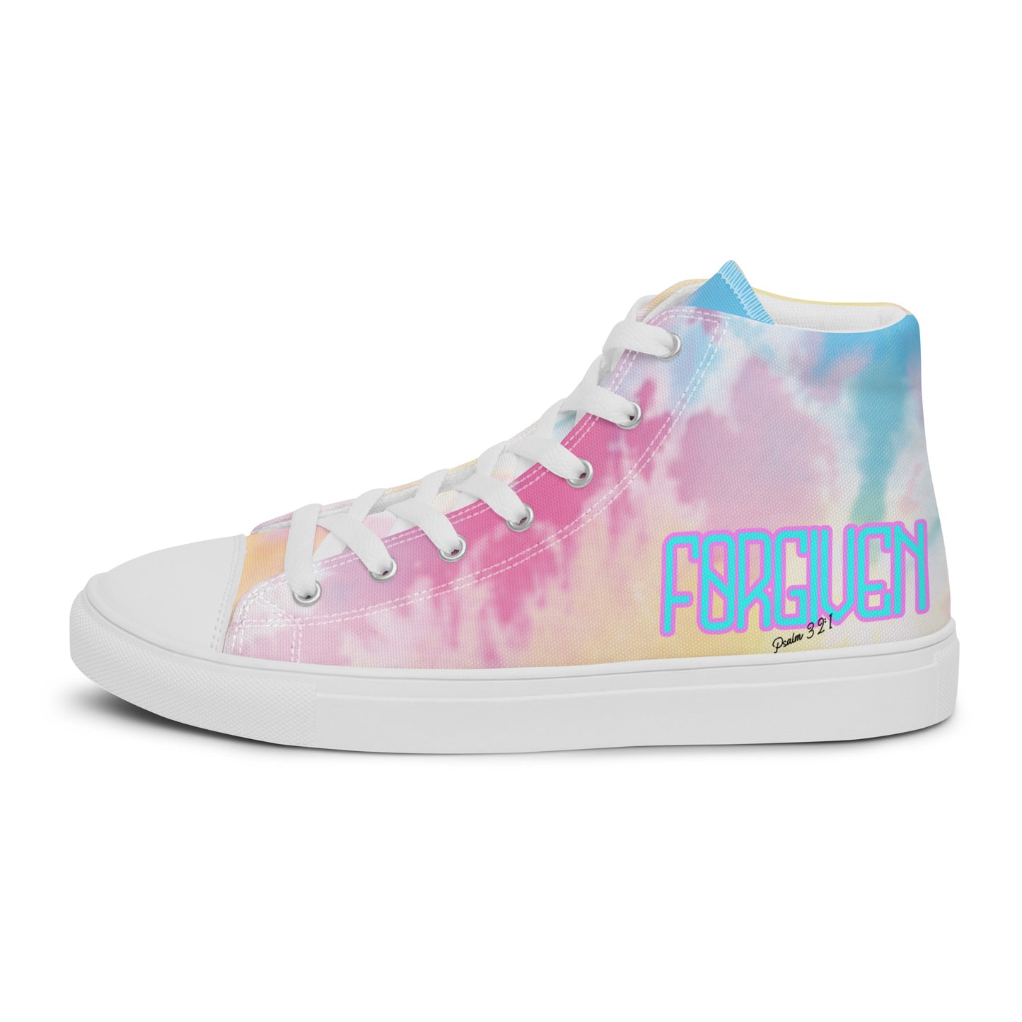 Forgiven, Men’s high top canvas shoes