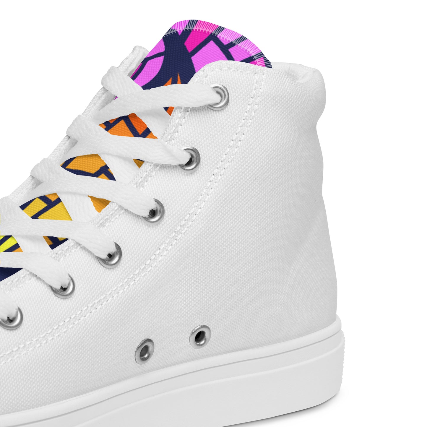 Hot Church for YHWH , Men’s high top canvas shoes