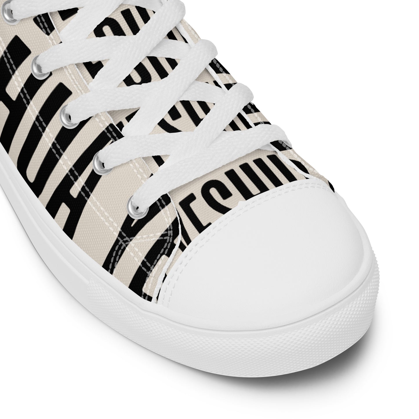 Yeshua – John 14:6, Men’s high top canvas shoes