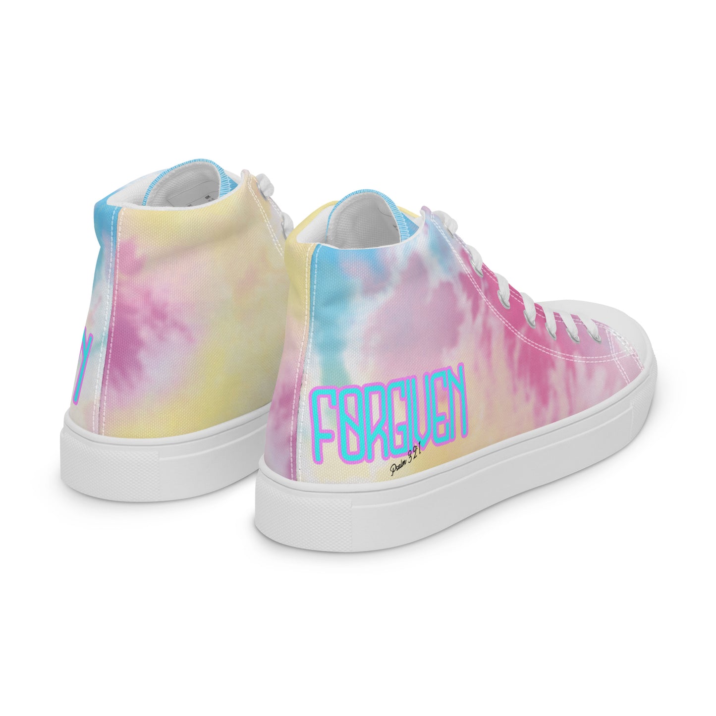 Forgiven, Men’s high top canvas shoes