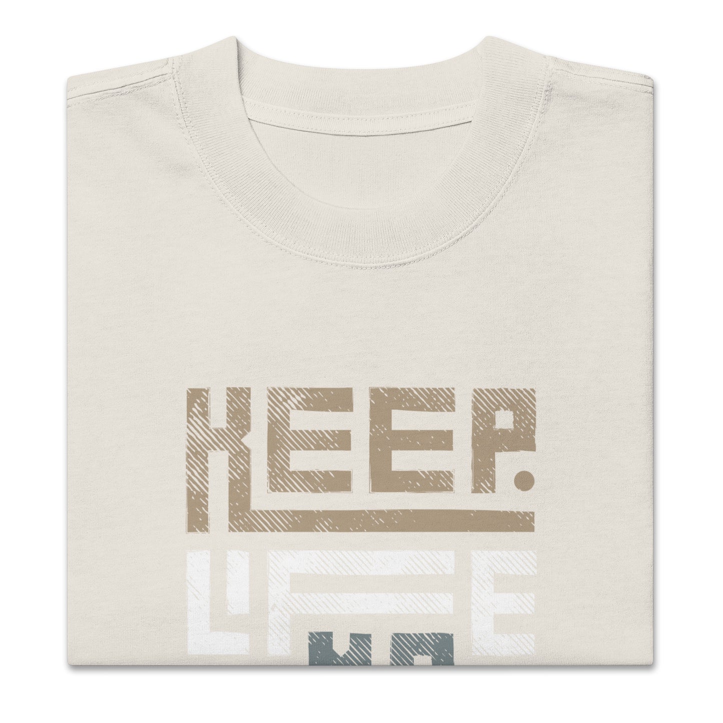 Keep Life Simple, 1 Corinthians 7:29-31, Oversized faded t-shirt