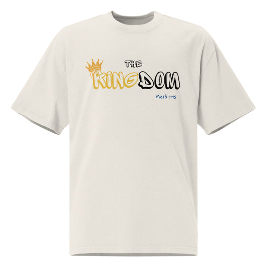 The Kingdom, Mark 1:15, Oversized faded t-shirt