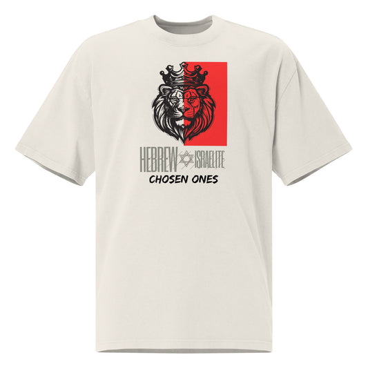 Hebrew Israelite Chosen One, Oversized faded t-shirt