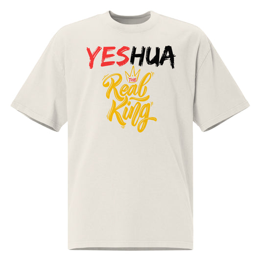 Yeshua: The Real King, Oversized faded t-shirt