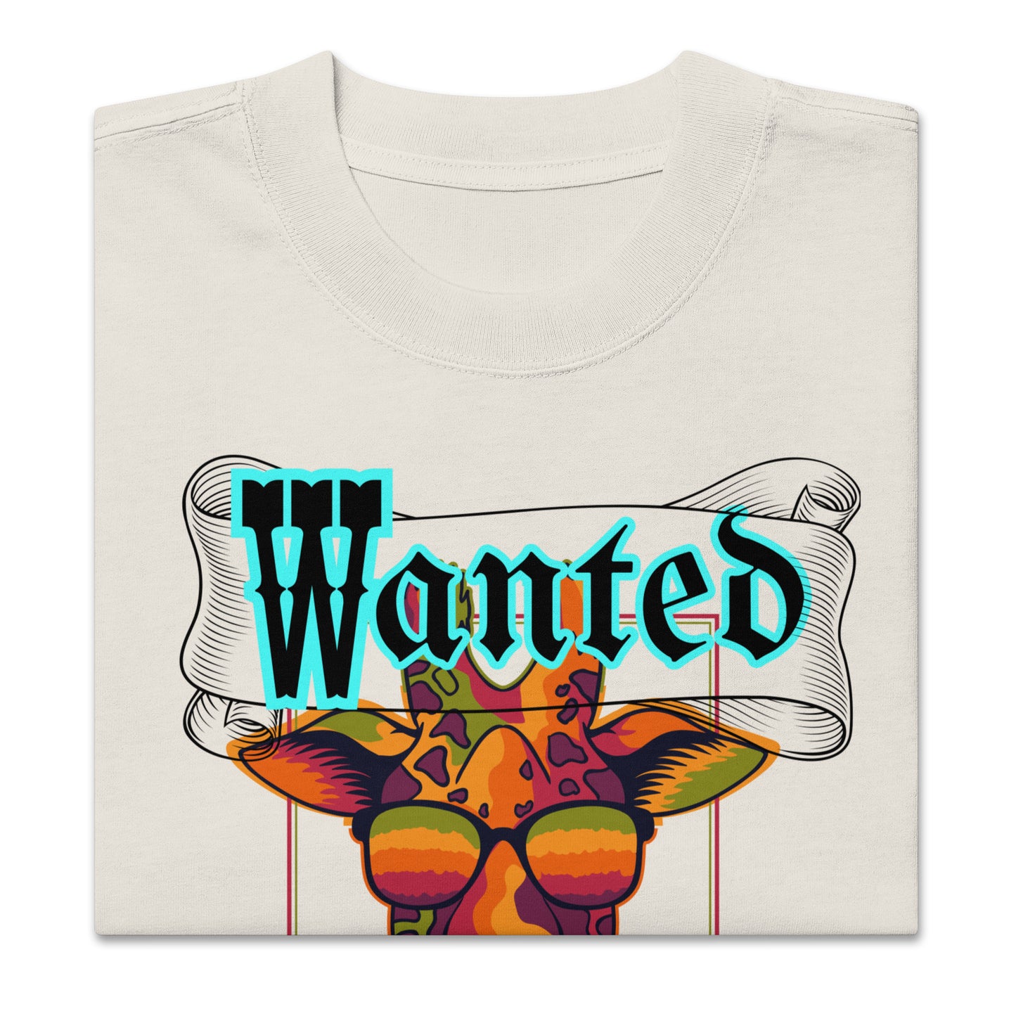 Wanted for Speaking the Truth of Yeshua, Oversized faded t-shirt