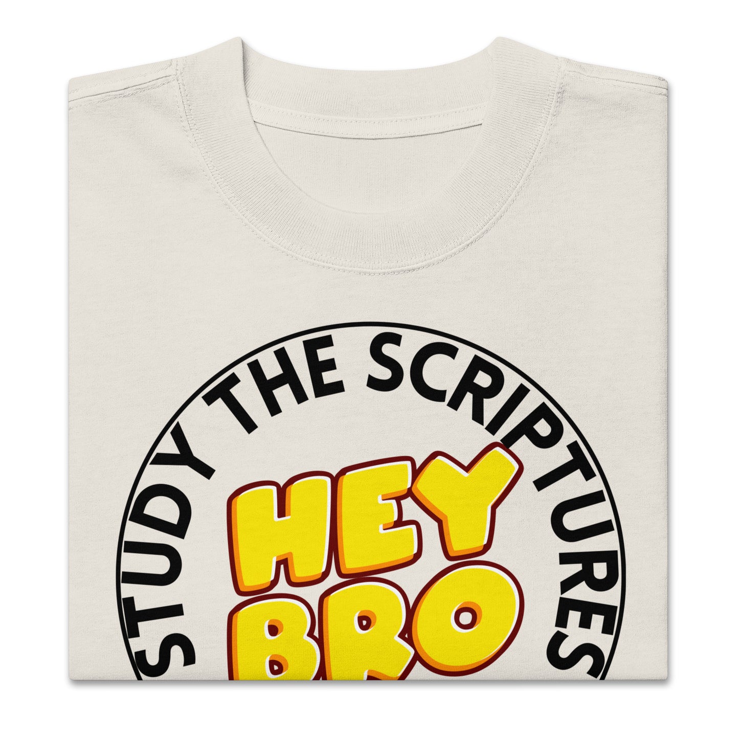 Study the Scriptures Daily - 2 Timothy 2:11-15, Oversized faded t-shirt