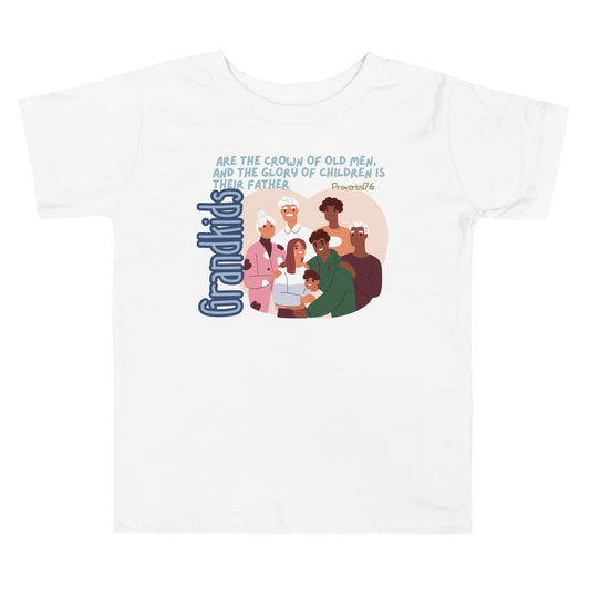 Proverbs 17:6, Toddler Short Sleeve Tee