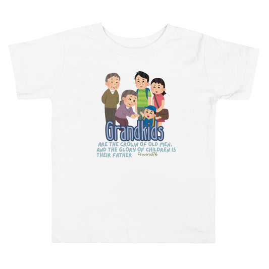 Proverbs 17:6, Toddler Short Sleeve Tee