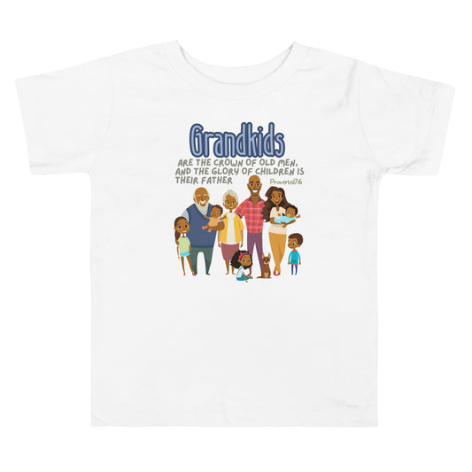 Proverbs 17:6, Toddler Short Sleeve Tee