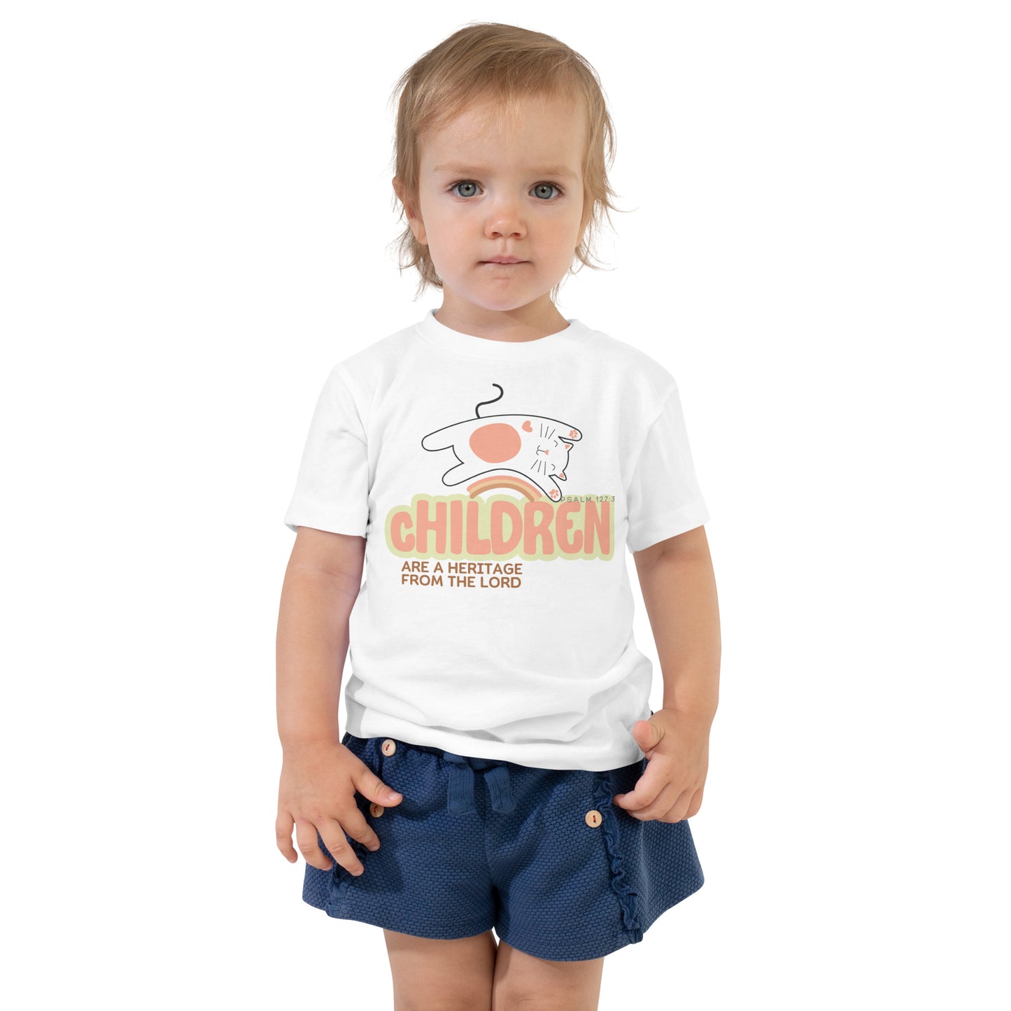 Psalm 127:3, Toddler Short Sleeve Tee