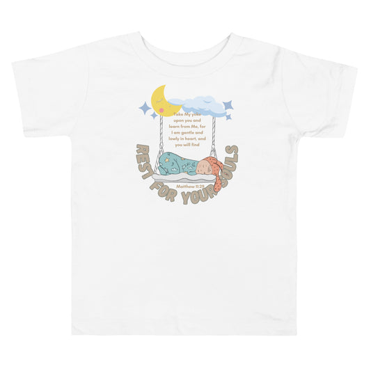 Matthew 11:29, Toddler Short Sleeve Tee