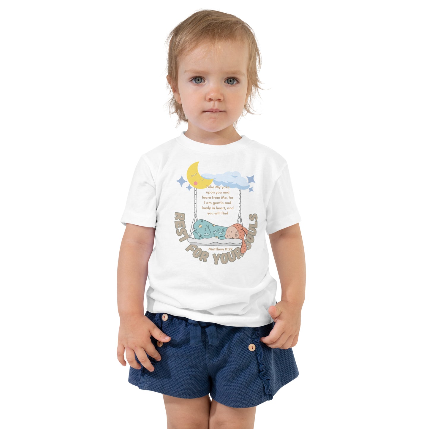 Matthew 11:29, Toddler Short Sleeve Tee