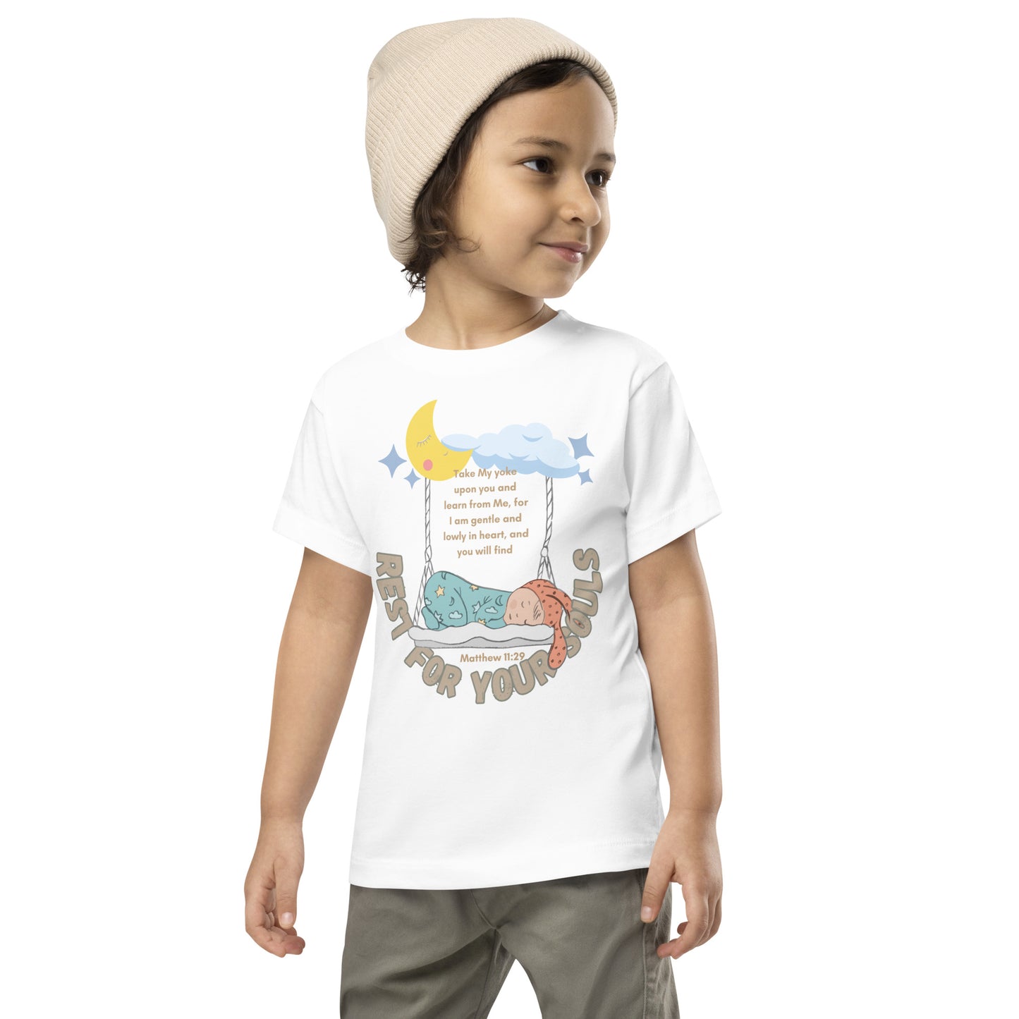 Matthew 11:29, Toddler Short Sleeve Tee