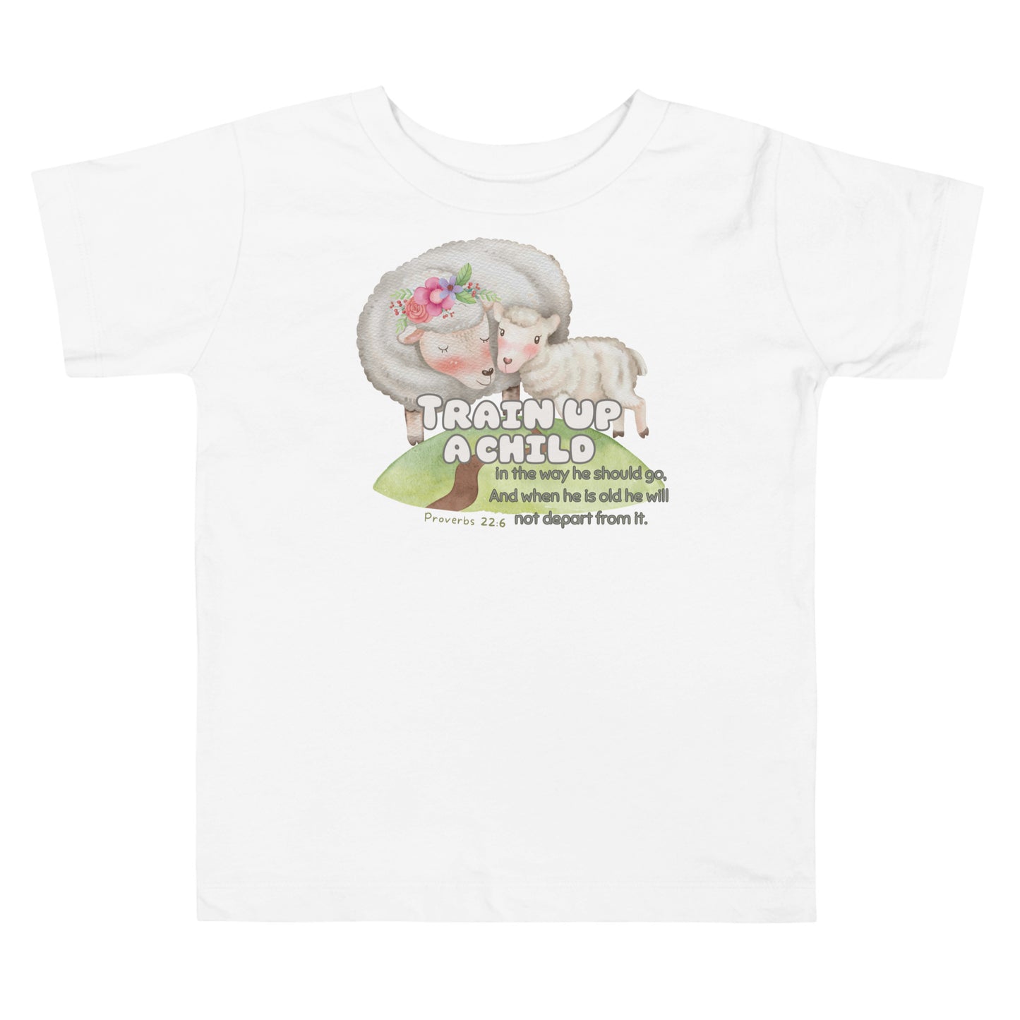 Proverbs 22:6, Toddler Short Sleeve Tee