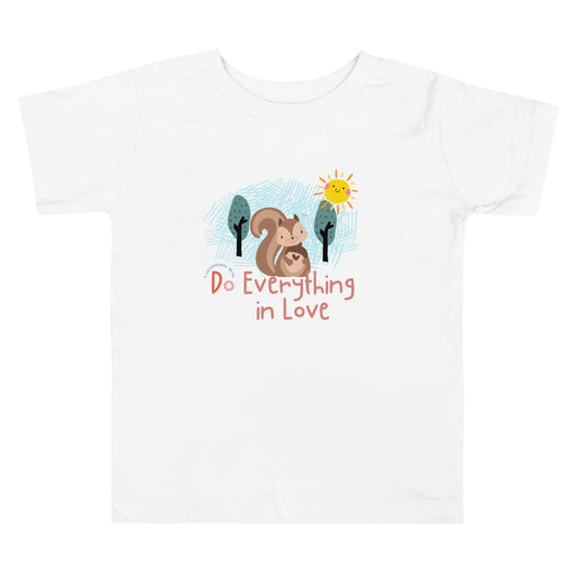 Do Everything in Love,  1 Corinthians 16:14, Toddler Short Sleeve Tee