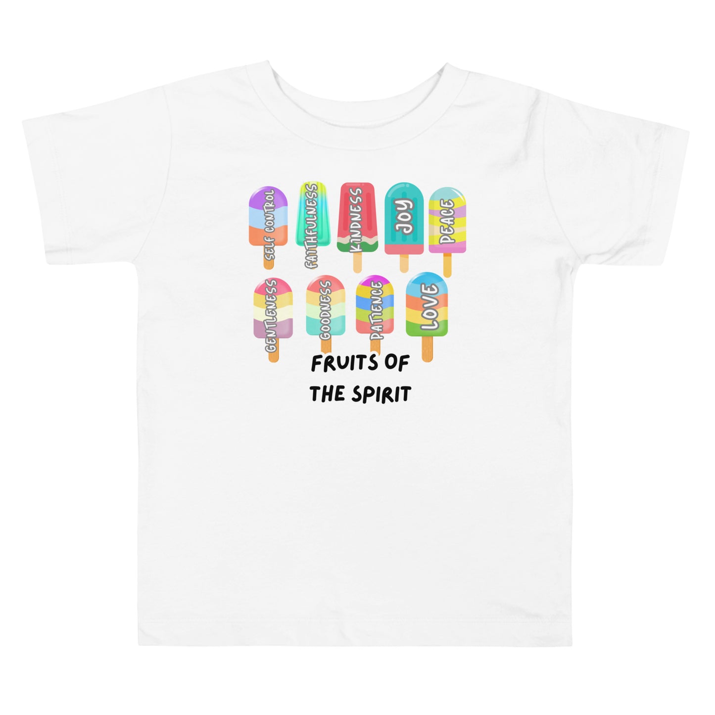 Fruits of the Spirit, Galatians 5:22-23, Toddler Short Sleeve Tee