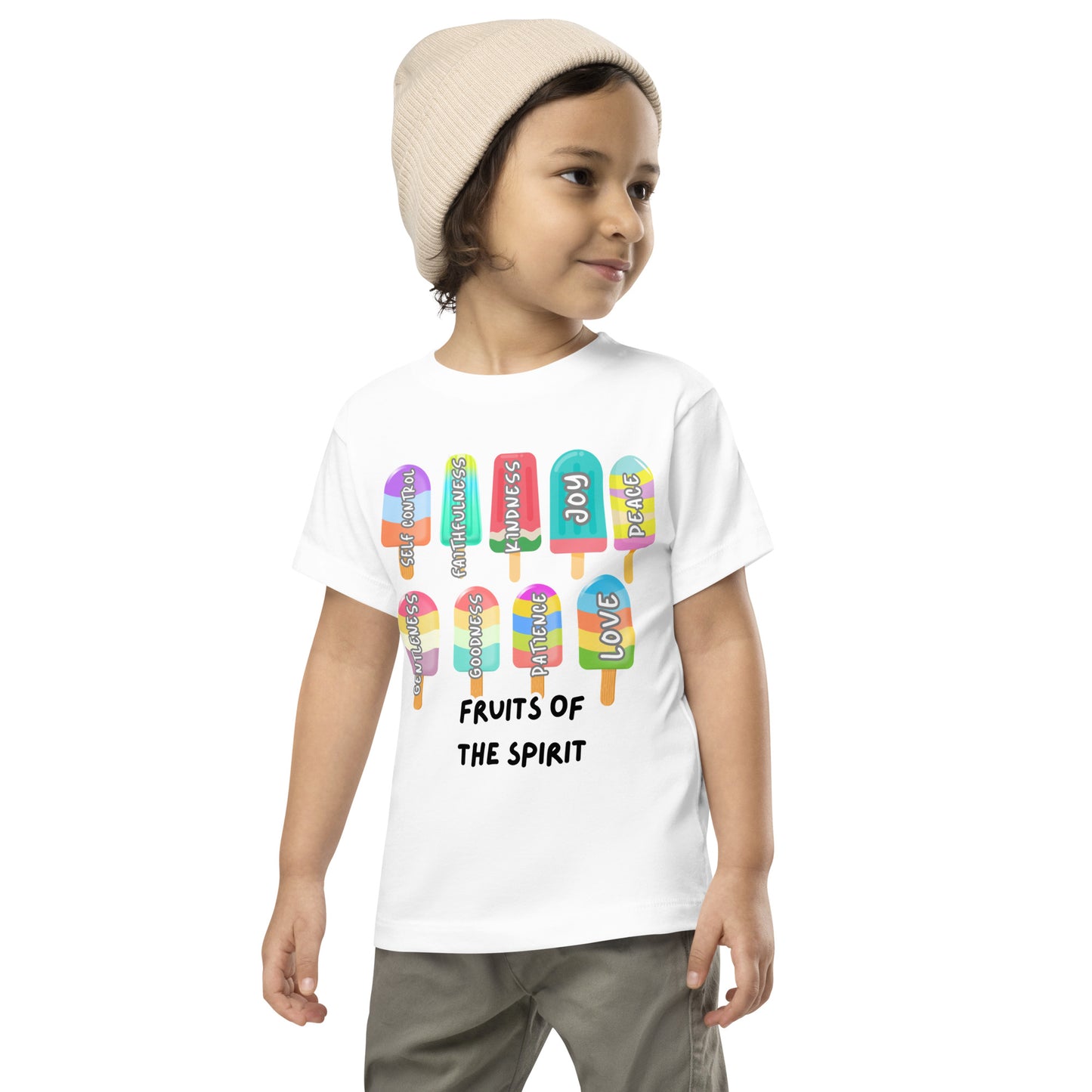 Fruits of the Spirit, Galatians 5:22-23, Toddler Short Sleeve Tee