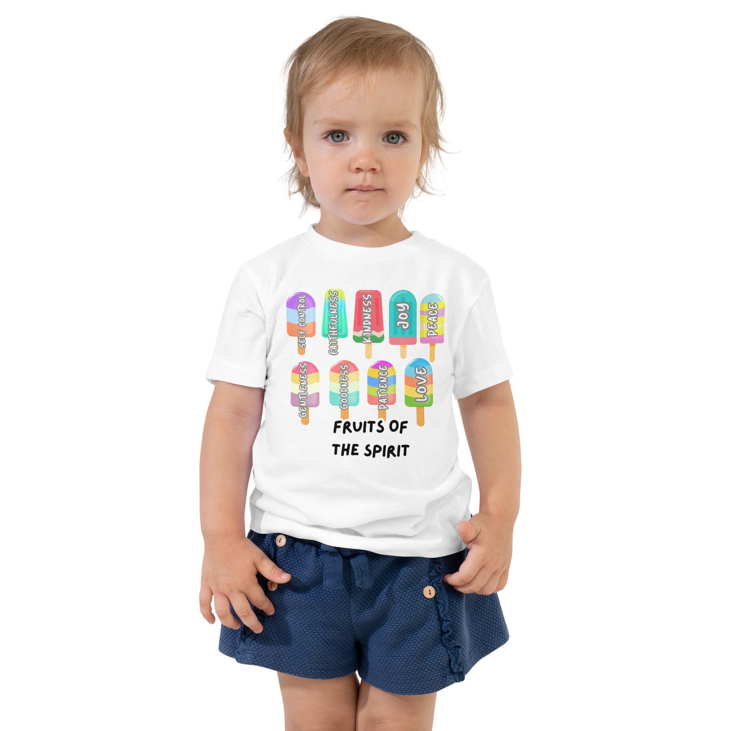 Fruits of the Spirit, Galatians 5:22-23, Toddler Short Sleeve Tee