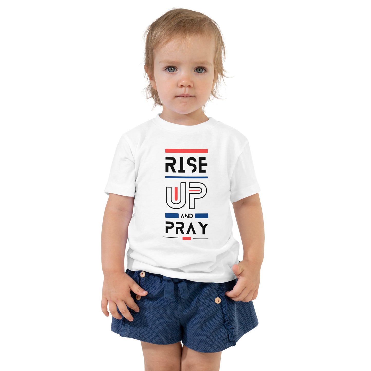 Rise Up and Pray, Toddler Short Sleeve Tee