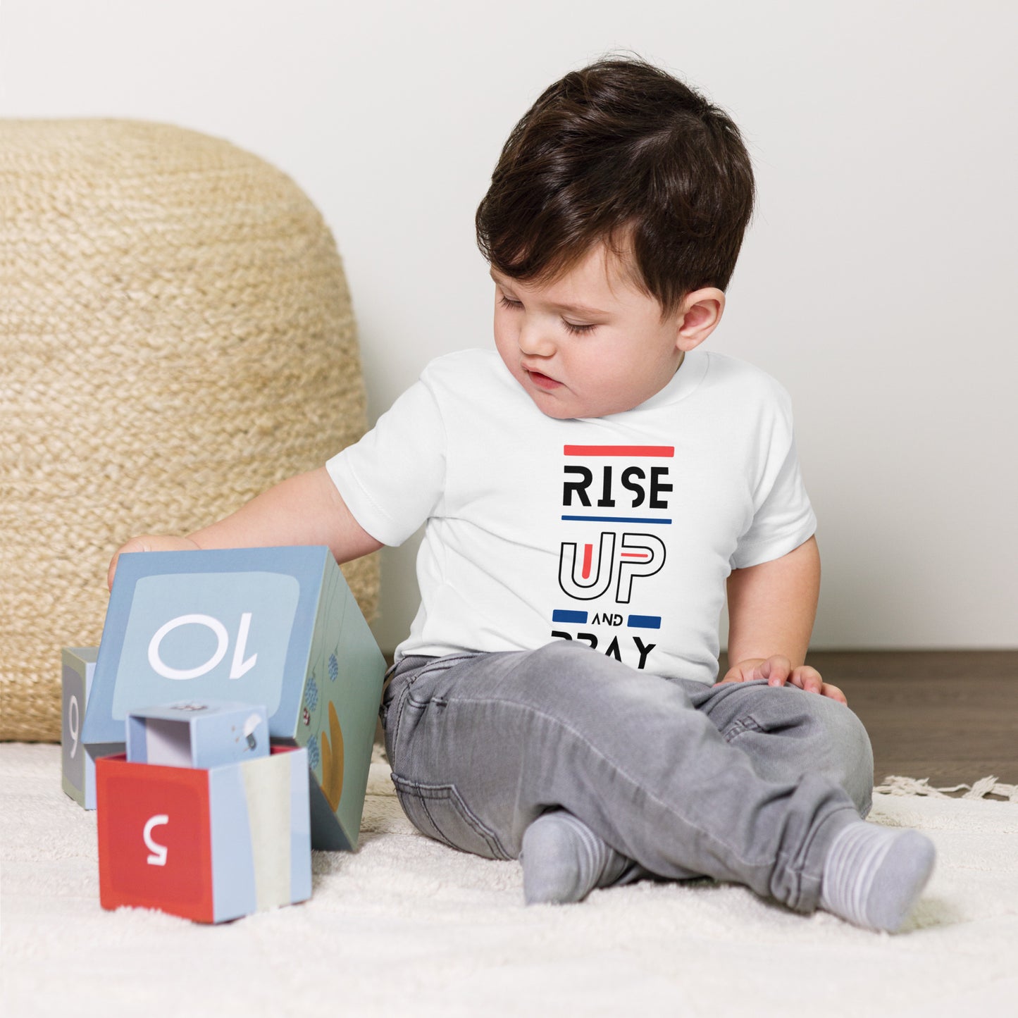 Rise Up and Pray, Toddler Short Sleeve Tee