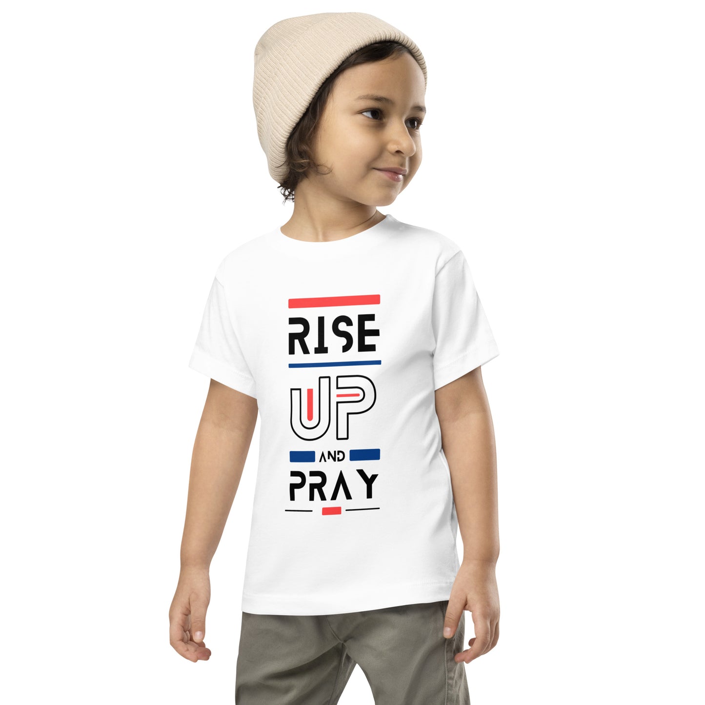 Rise Up and Pray, Toddler Short Sleeve Tee