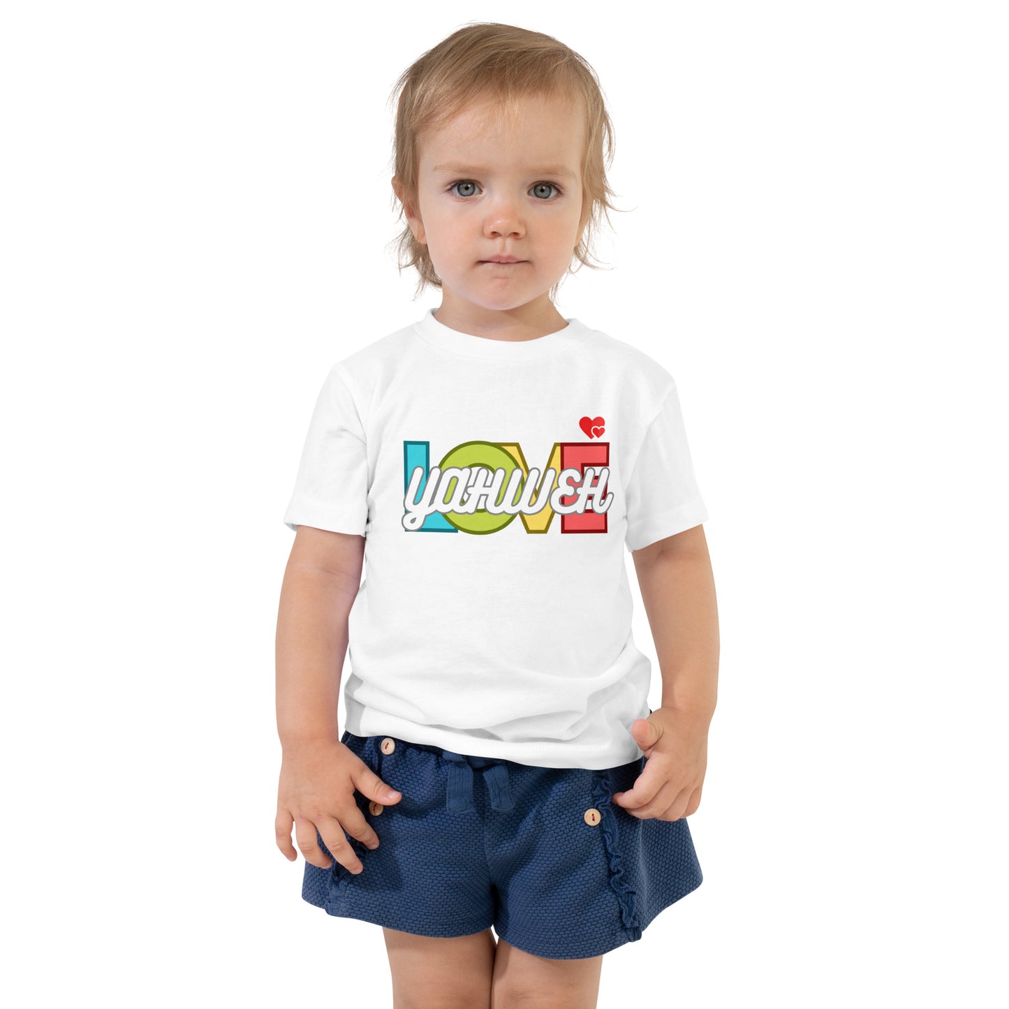 Love Yahweh, Toddler Short Sleeve Tee