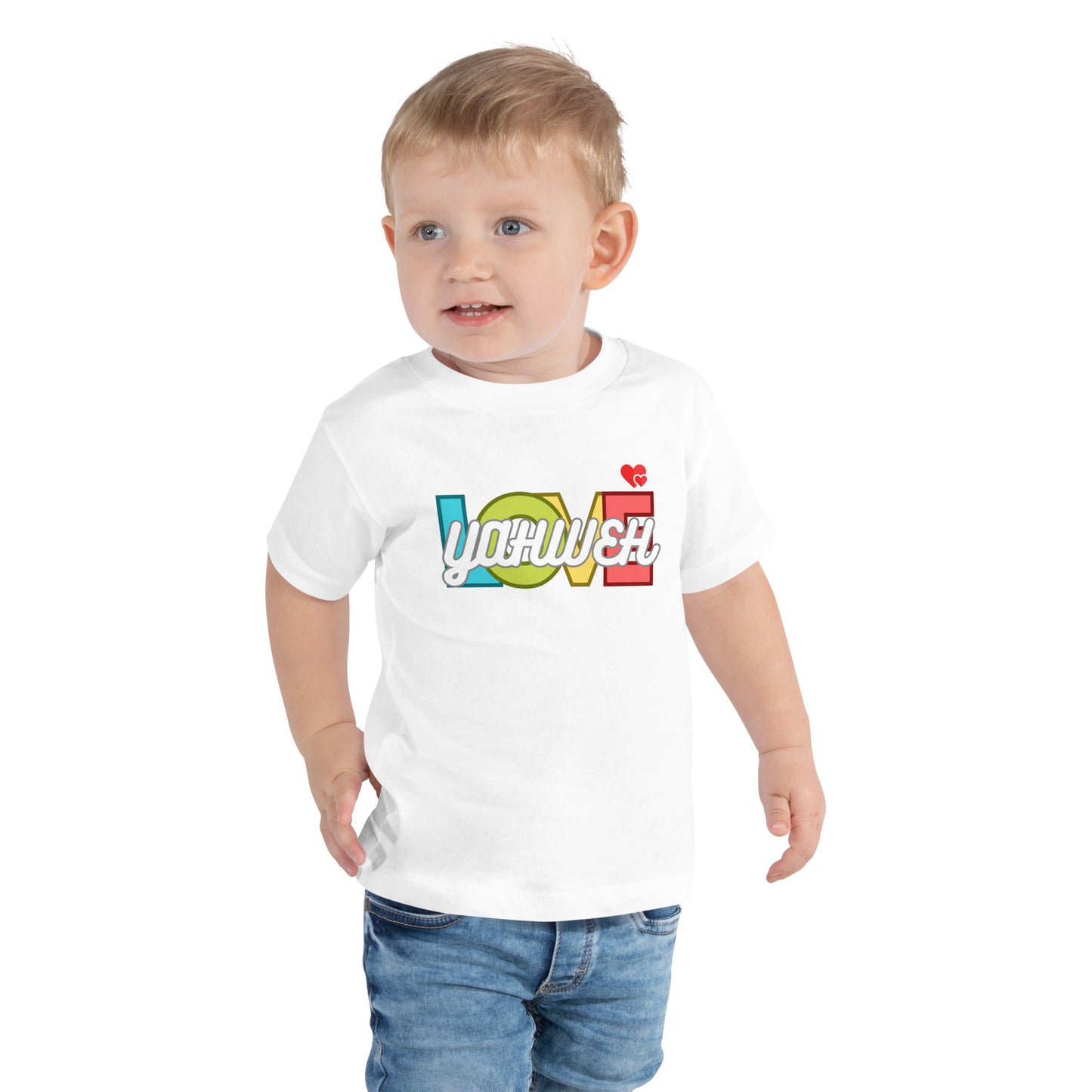 Love Yahweh, Toddler Short Sleeve Tee