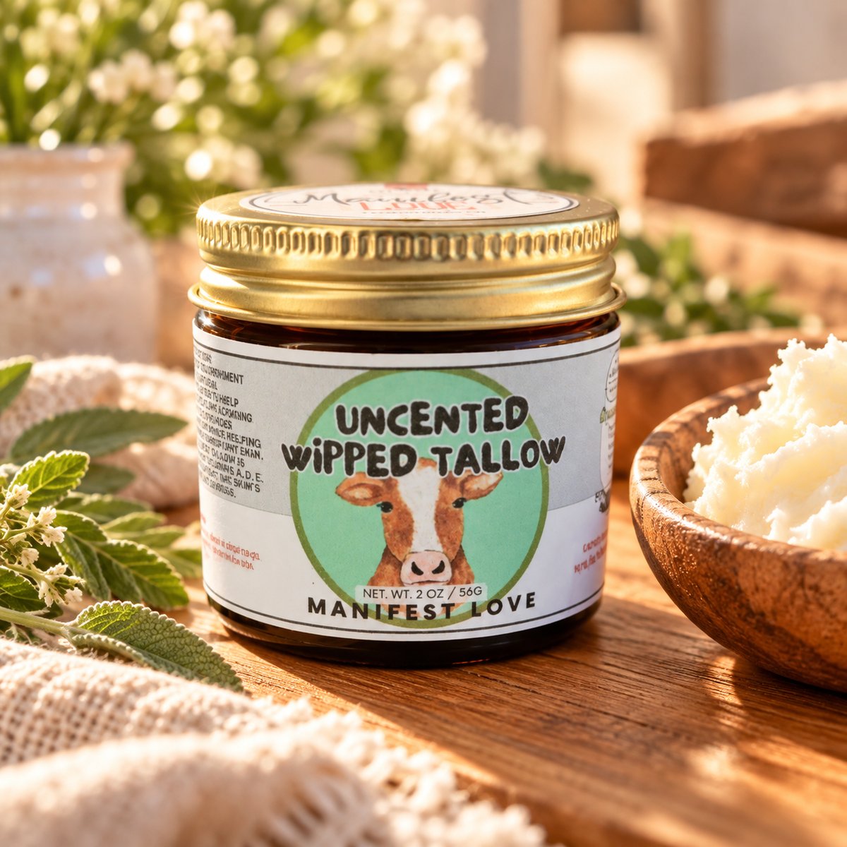 Unscented Whipped Tallow