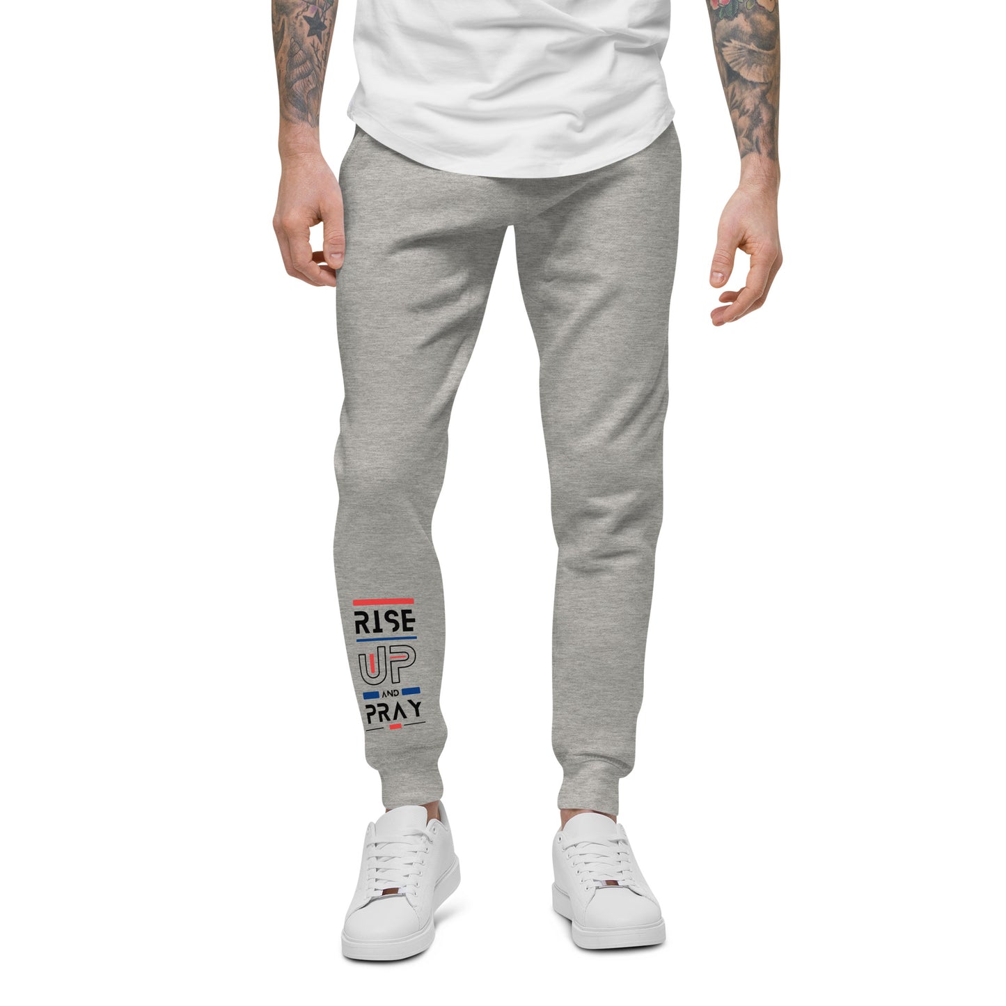 Rise Up and Pray Unisex fleece sweatpants