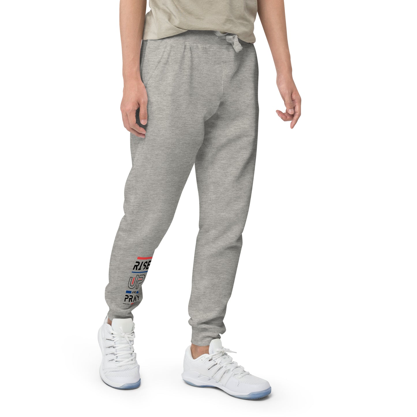 Rise Up and Pray Unisex fleece sweatpants