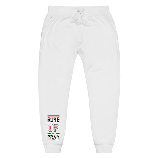 Rise Up and Pray Unisex fleece sweatpants