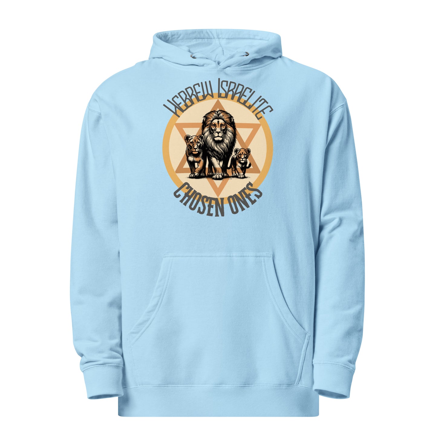 CHOSEN One, Hebrew Israelite Unisex Midweight Hoodie