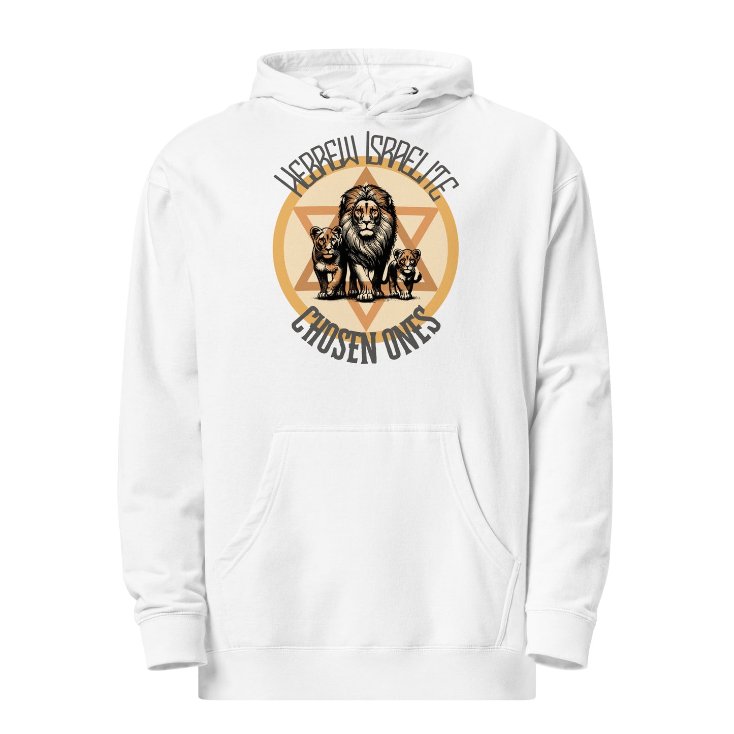 CHOSEN One, Hebrew Israelite Unisex Midweight Hoodie