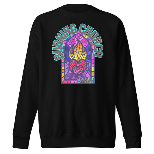 Hot Church for YHWH Sweater, Unisex Premium Sweatshirt