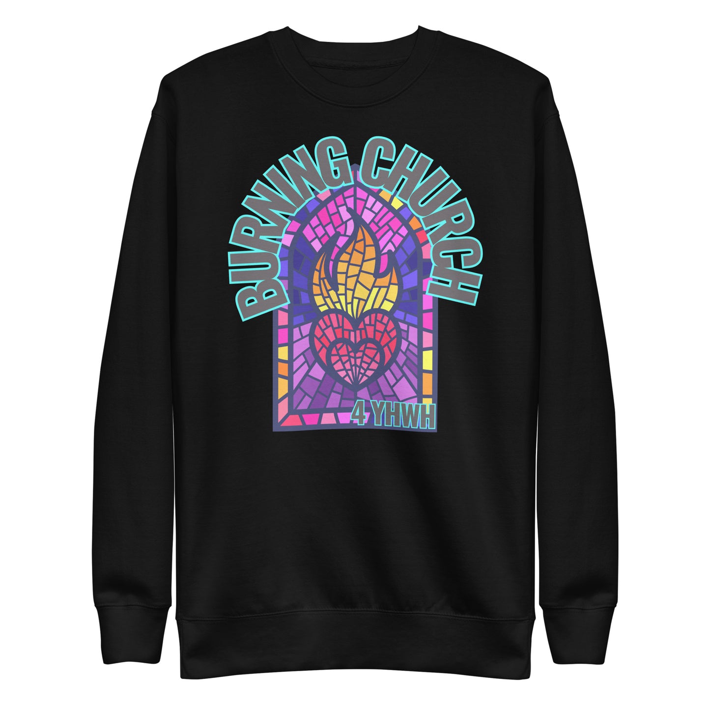 Hot Church for YHWH Sweater, Unisex Premium Sweatshirt