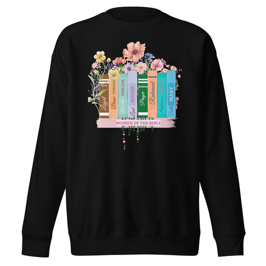 Woman of the Bible, Proverbs 31:25, Unisex Premium Sweatshirt