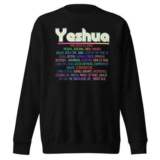 yeshua, Unisex Premium Sweatshirt