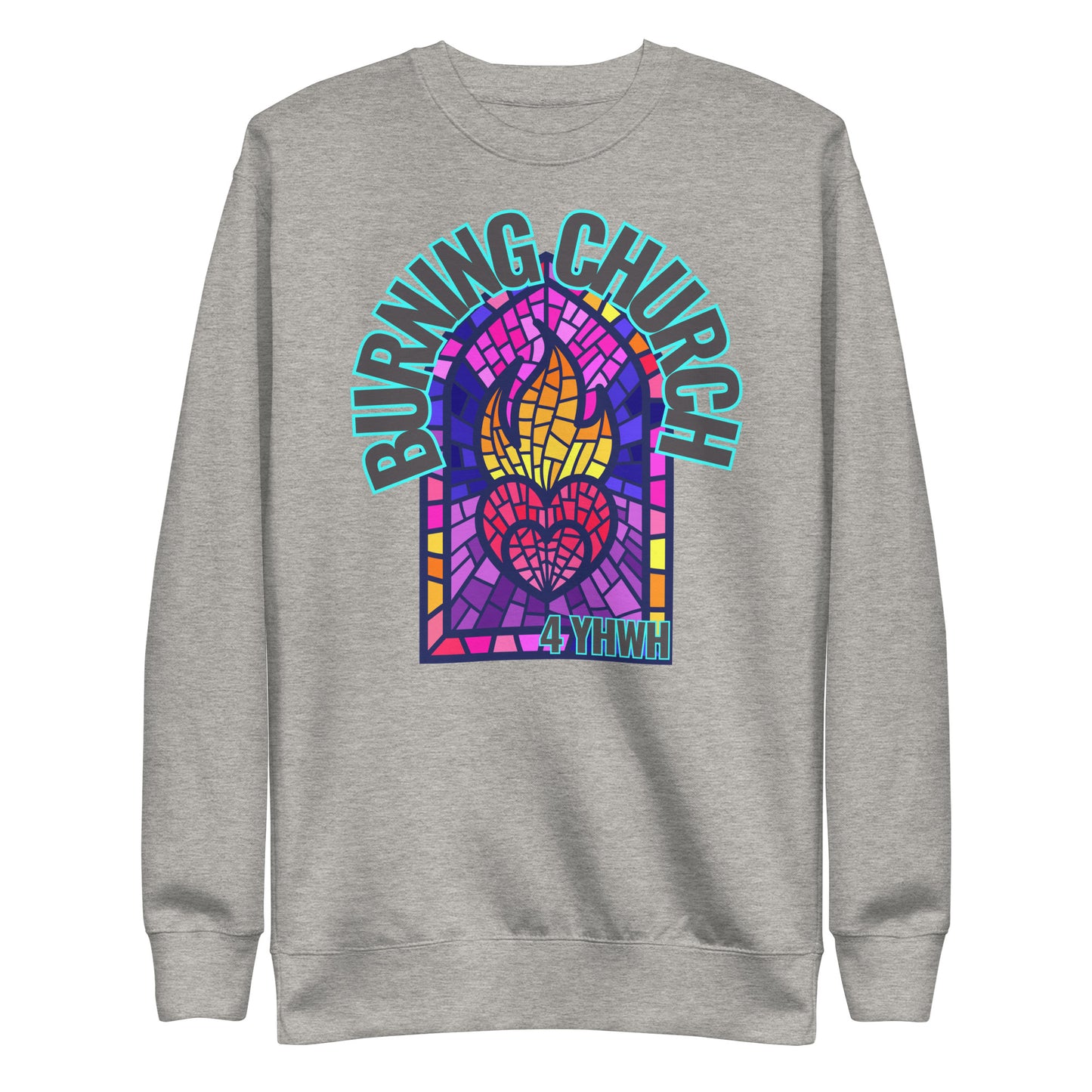 Hot Church for YHWH Sweater, Unisex Premium Sweatshirt