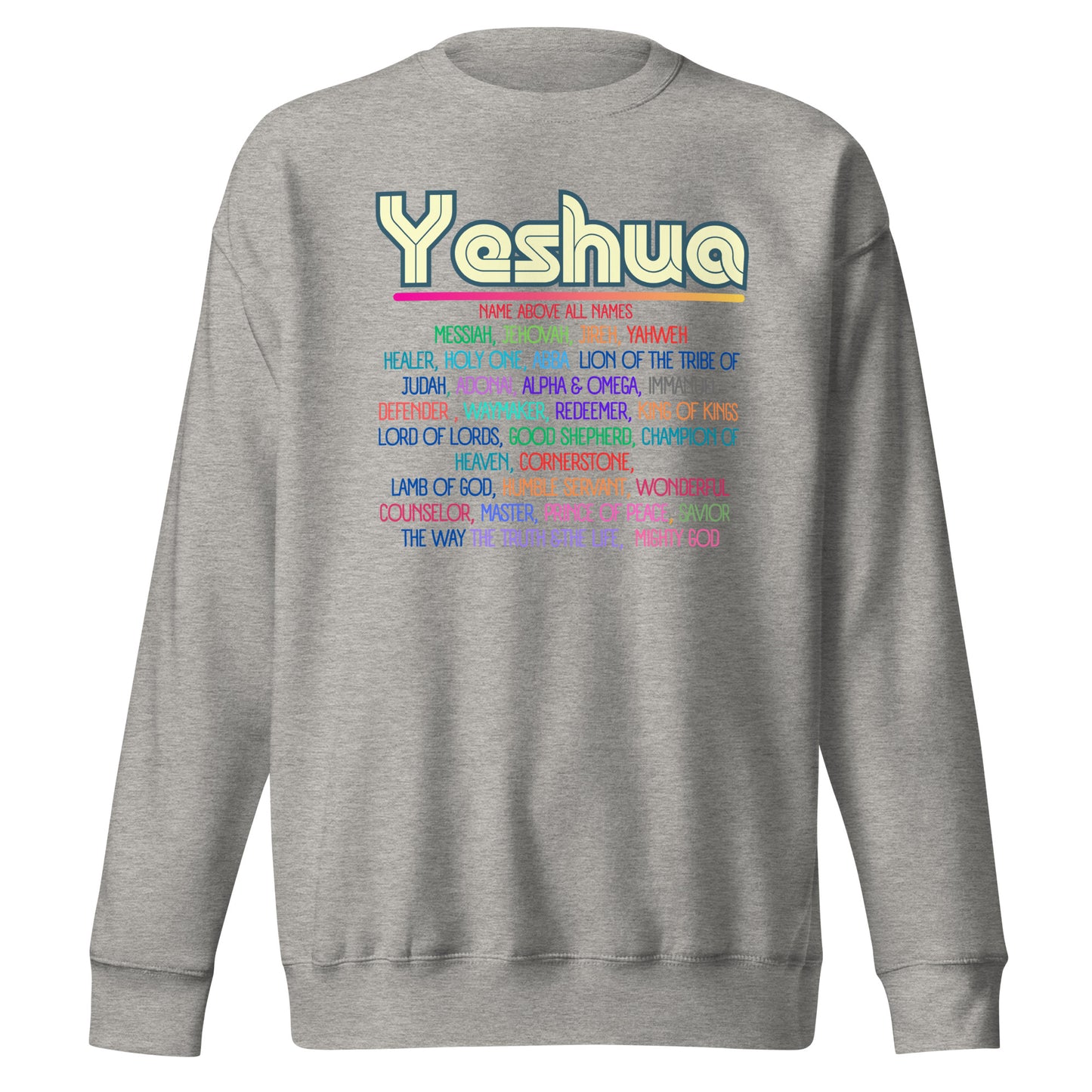 yeshua, Unisex Premium Sweatshirt