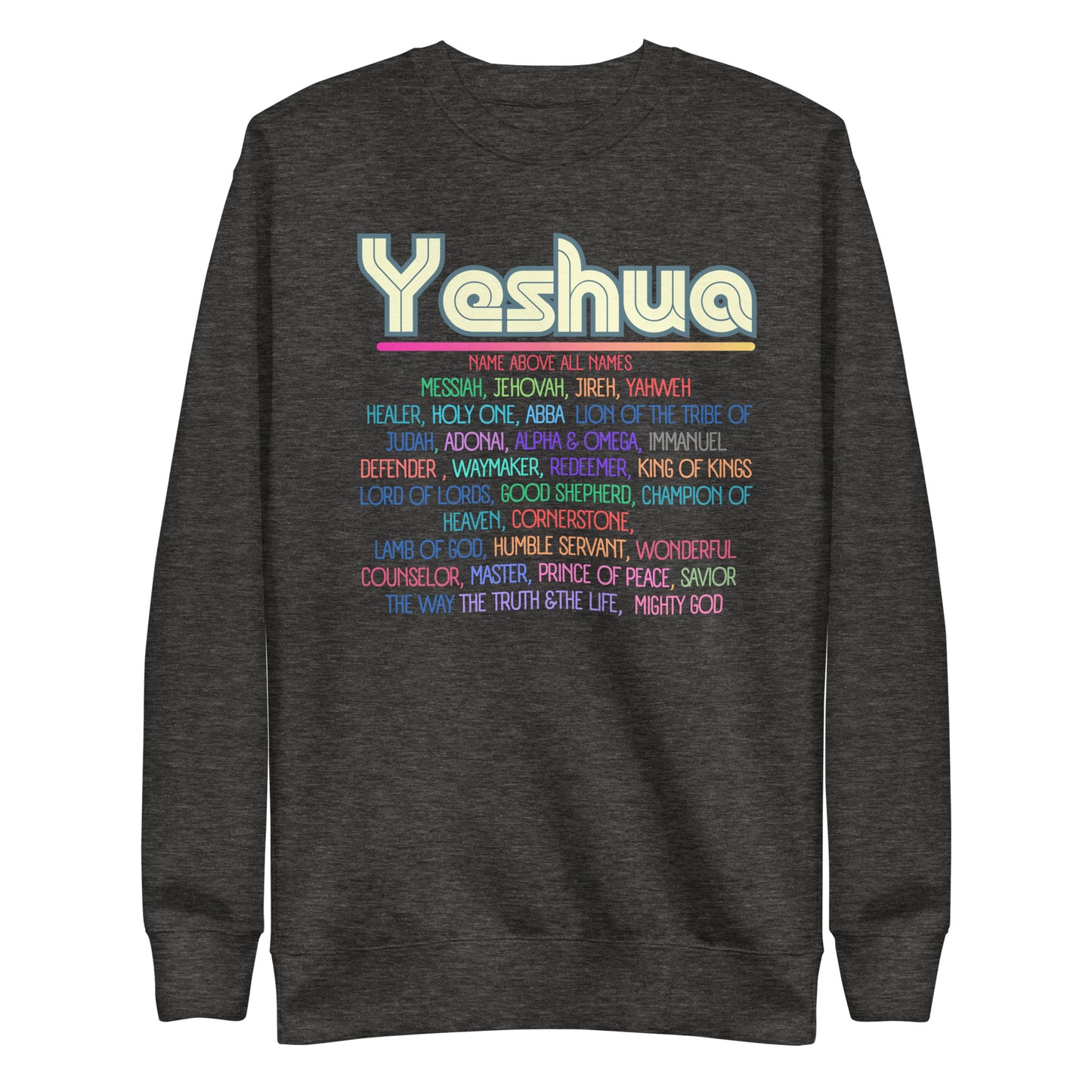 yeshua, Unisex Premium Sweatshirt