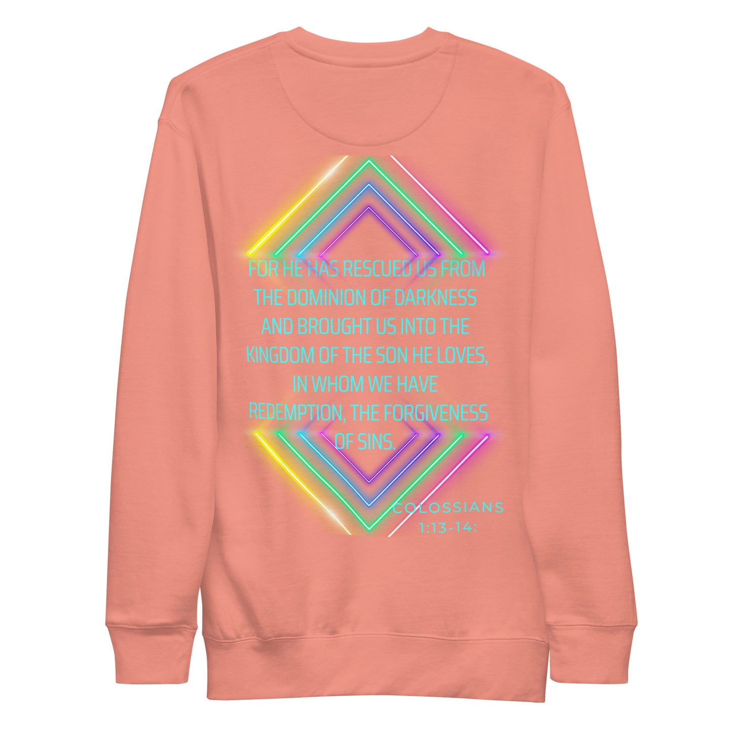 Colossians 1:13-14 , Unisex Premium Sweatshirt